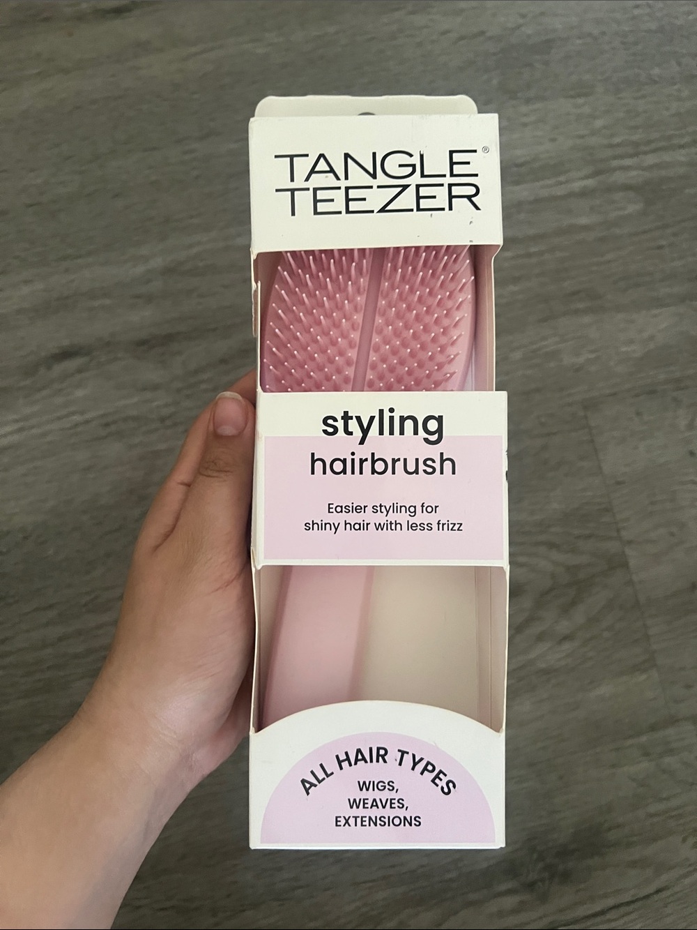Tangle Teezer Pink Styling Hairbrush